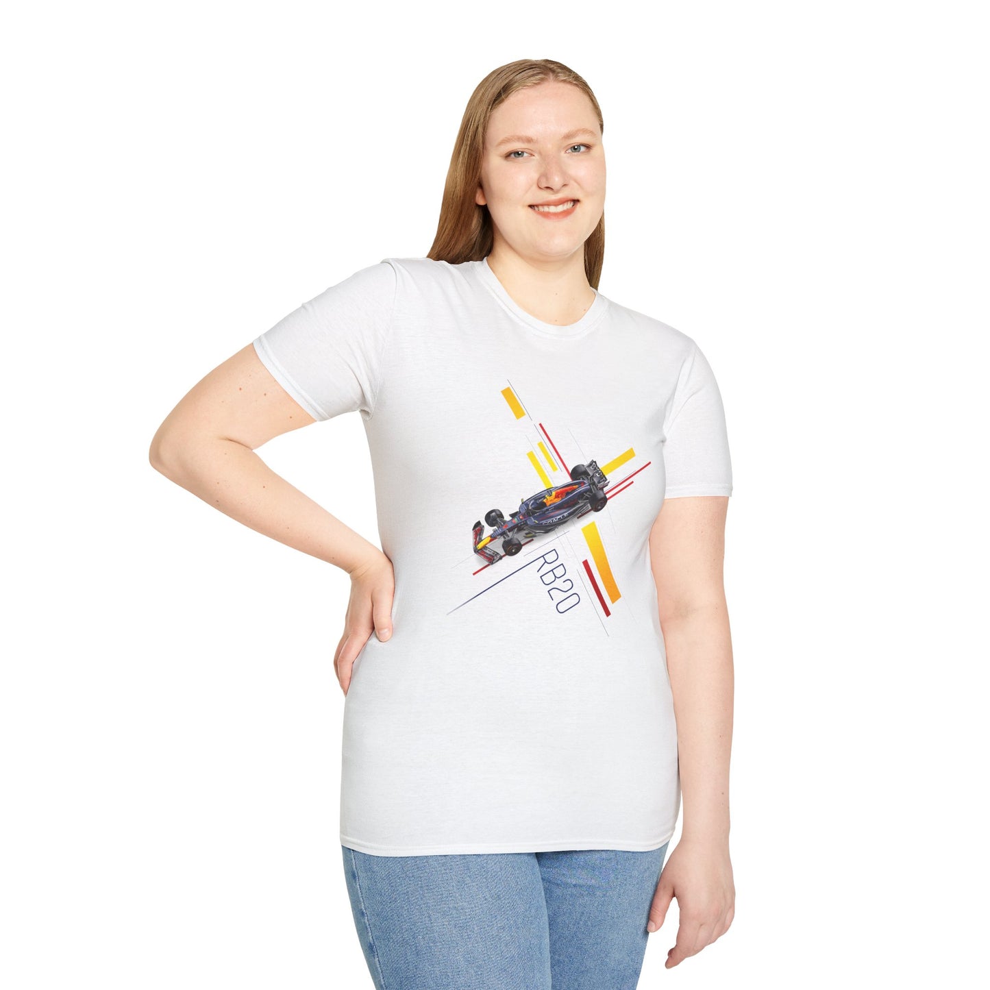 RB-20 White Unisex T-Shirt